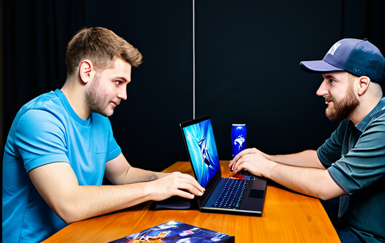 리니지M 사냥 효율 최적화 - ** "A strategic Lineage M player, fully clothed in comfortable home clothes, analyzing game data on...