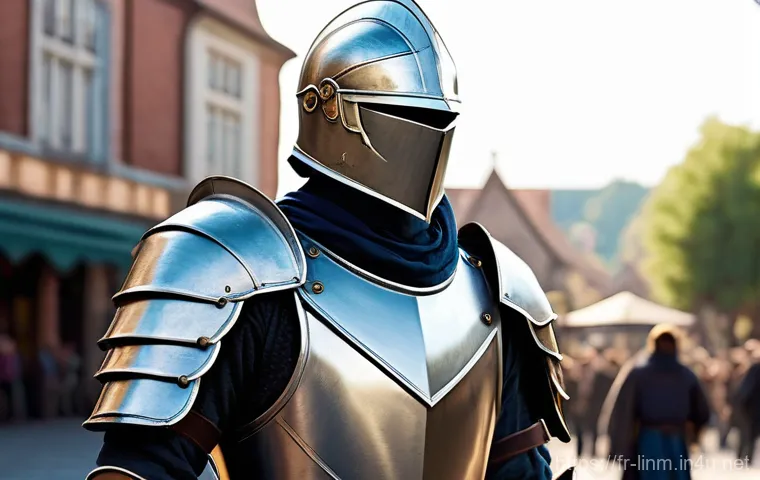 리니지M 초보자 장비 가이드 - **A New Journey Begins:** A young, determined male Human Knight from the fantasy game Lineage M, in ...